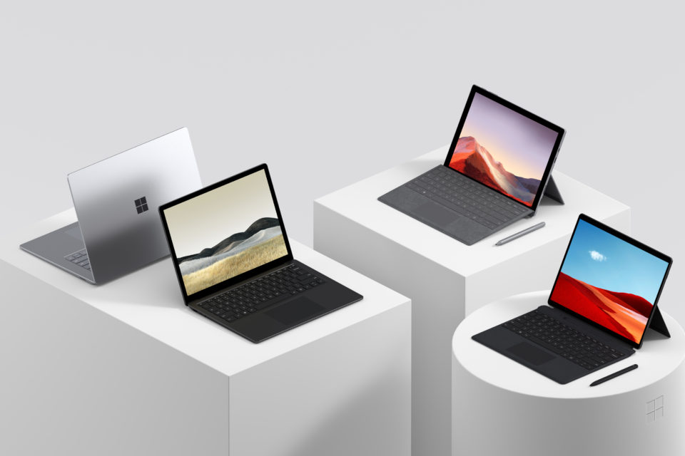 Surface Lineup at NY