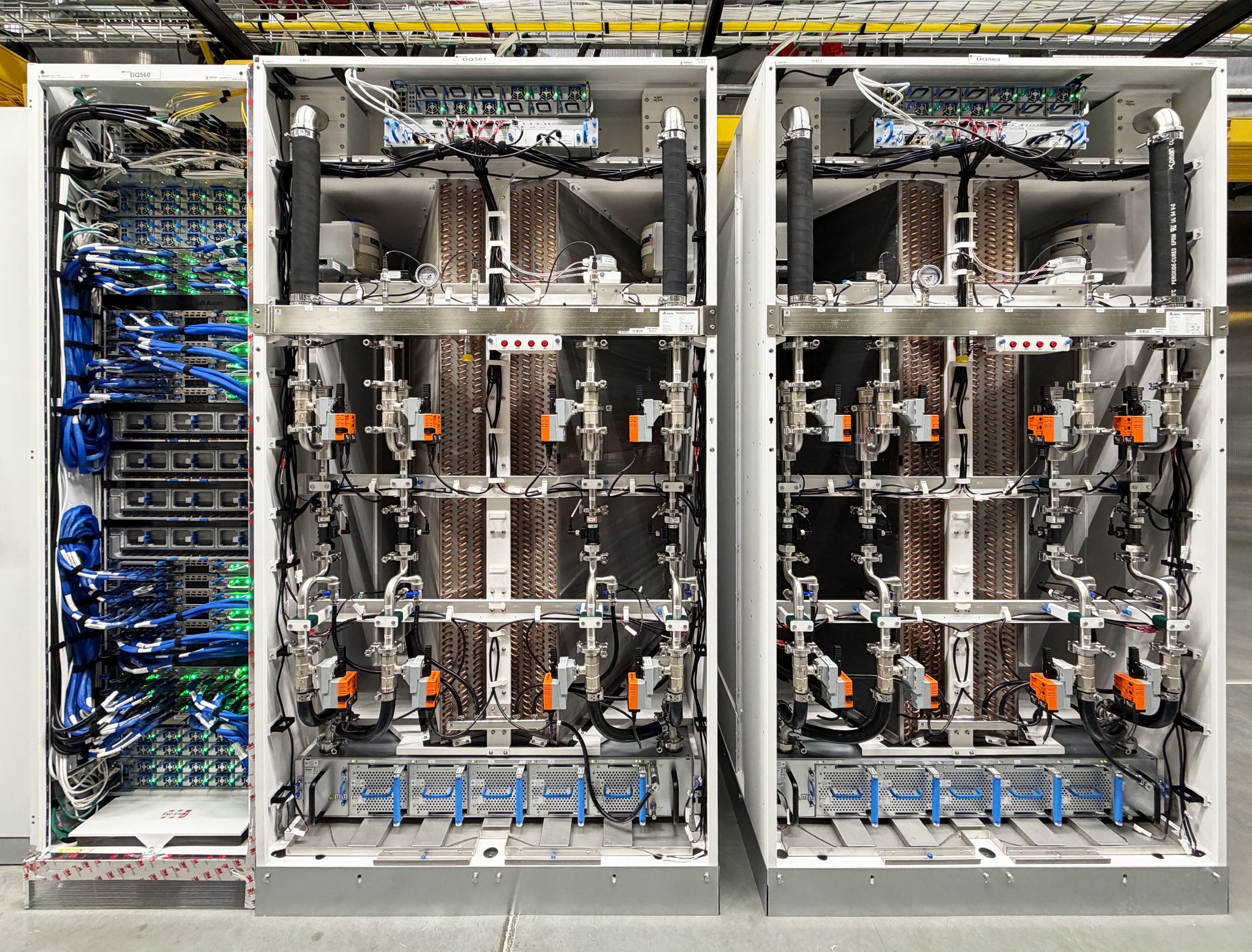 Maia 200 server rack