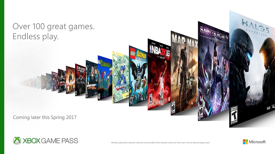 microsoft game pass all games
