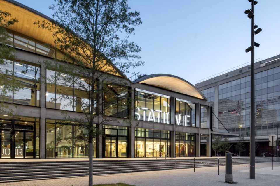 Station F, Paris, exterior