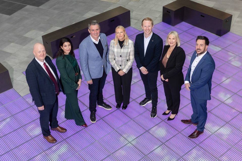 Group photo for partner of the year awards